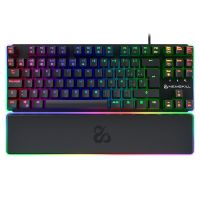 newskill gungnyr tkl pro teclado optomecanico gaming rgb switches gateron red intercambiables
