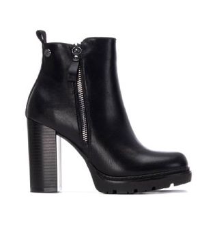Refresh para mujer. 17292301-NEGRO Botines 172923 negro (36), 8 a 10cm, Cremallera, Casual