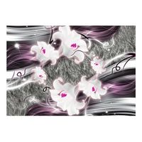papel pintado 3d - baile de lirios embrujados 350x245 cm
