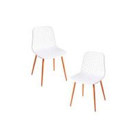 pack 2 sillas riva - blanco