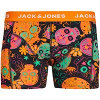 jack  jones boxer 12246408 jacskulls trunk sn black para hombre