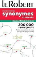 dictionnaire des synonymes et nuances