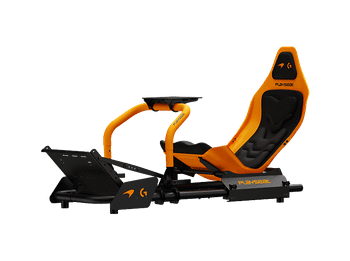 Cockpit - Playseat Playseat® Formula Instinct – McLaren Racing Edition, Tecnología Modufoam™, Ajustable y plegable, Naranja negro