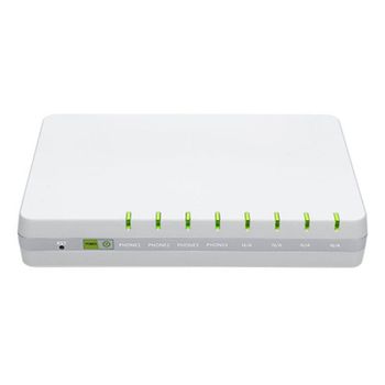 Adaptador VoIP Auerswald 90089 2 Ethernet 4 Puertos Modem