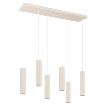 Lámpara de techo led ivar (6x8w)