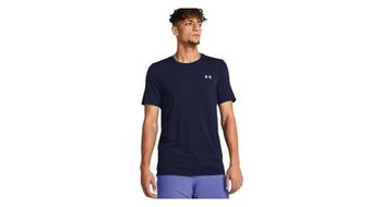 Under  strong armour   strong  vanish maillot de manga corta sin costuras azul hombre