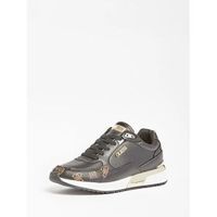 guess deportivas moda fl5mox fal12 moxea-blkbr para mujer