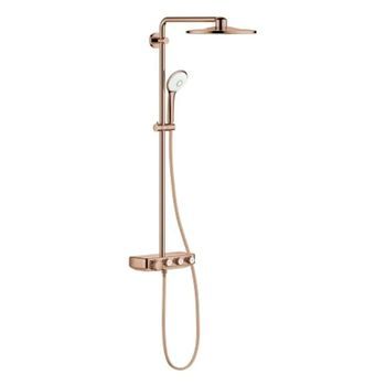 Sistema De Ducha Con Termostato Incorporado Grohe Euphoria Smartcontrol System 310 Duo, Bronze, 26507da0