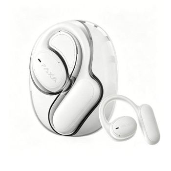 Auriculares Paxa Open Ear inalámbricos Bluetooth 5.4 para deporte y trabajo negros