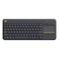 logitech k400 teclado inalambrico con touchpad negro