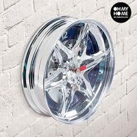 reloj de pared llanta oh my home