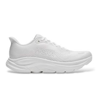 HOKA para mujer. 1176573 Zapatillas Clifton 11 blanco (36 2/3), Plano, 1 a 3cm, Cordones, Casual, Deportivo, Multideporte, Mesh