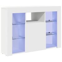 armario led para tv de esquina 100x40x68cm madera de ingenieria vidaxl