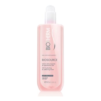Biotherm Biosource Tónico facial suavizante anti-polución. Para piel seca PS, 400ml