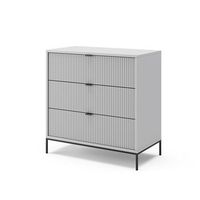 aparador eliza 80 x 812 cm con 3 cajones vicco