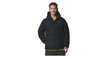 Chaqueta con capucha columbia landroamer negra
