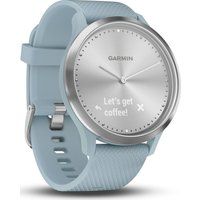 garmin vivomove hr sport hybrid smartwatch - seafoam smallmedium