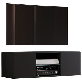 Wood Tv Wall Lowboard Fernseh Jusa 95