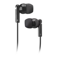 sbs tune auriculares con cable y microfono integrado negros