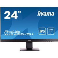 iiyama prolite xu2492hsu-b1 24 full hd lcd ips monitor - black black