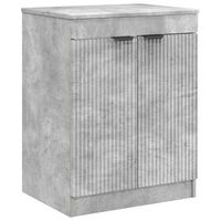 mueble de cuarto de bano gris hormigon 54 x 41 x 70 cm vidaxl