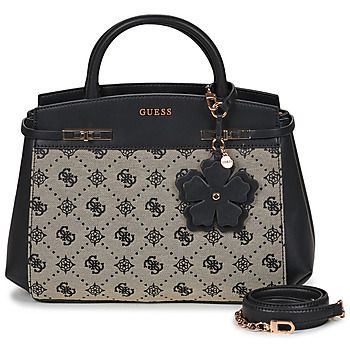 Guess Bolso de mano MELINDA LOGO TRI COMP SATCHEL para mujer