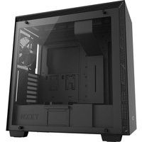 h700 atx mid-tower pc case - black black