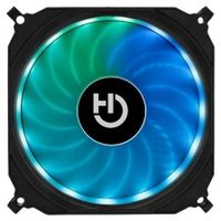 refrigeracion aire hiditec 120mm n10 argb 16 leds modos iluminacion alta eficiencia