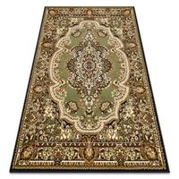 alfombra bcf morad wiosna ornamento clasico - verde 240x340 cm