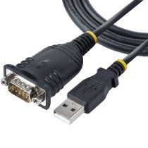 StarTech.com Cable de 1m USB a Serie, Conversor DB9 Macho RS232 a USB, Prolific, Adaptador USB a Serial para PLC/Impresora/EscÃ¡ner, Adaptador USB a puerto COM, Windows/Mac