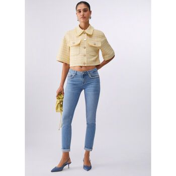 Liu Jo Jeans Vaqueros pitillo con bordados joya para mujer