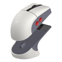 raton 8bitdo retro r8 nes edition inalambrico bluetooth 26000 dpi gris blanco base de carga