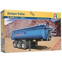 italeri 3845s - dumper trailer - escala 124