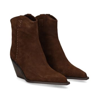 Exe Botines Con Tacón Mujer - Marrón Talla 37