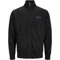 jack  jones jersey 12254865 jjpanel sweat zip high neck pls black para hombre