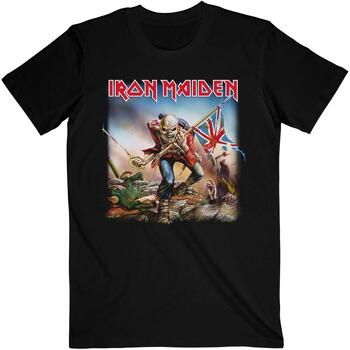 Iron Maiden Camiseta manga larga Trooper para mujer