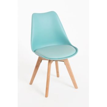 Pack 6 Sillas Synk Basic De Polipropileno 82*53*53 Cm - Verde Agua