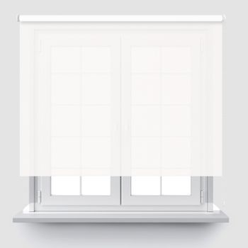 Estor Enrollable Screen Basic 5% Blanco 170x150cm.