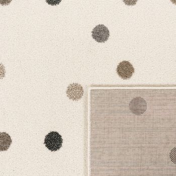 Alfombra infantil Ninique beige 133 cm cuadrado