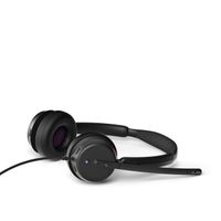 epos impact 400 - auriculares con cable on-ear con anc hibrida y usb-cusb-a - certificados para microsoft teams