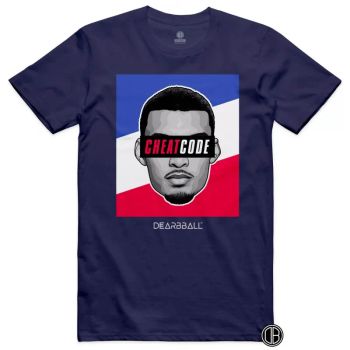 Camiseta DearBball Cheatcode France Flag 24 Navy