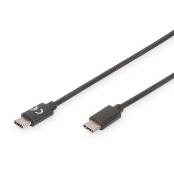 Digitus Cable USB-C Macho/Macho 1m Negro