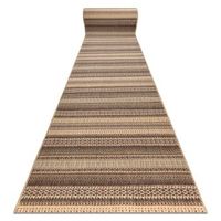 alfombra de pasillo lana djobie 4533101 oriental beige  rojo 80cm 80x510 cm