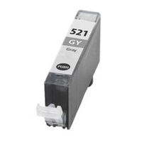 compatible grey canon cli-521gy ink cartridge replaces canon 2937b001