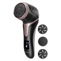 concept lima electrica para talones 3 almohadillas recargable negra pn3020