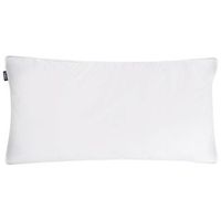 almohada de algodon blanco plumon plumas de pato 40 x 80 cm alta medio suave descanso feldberg