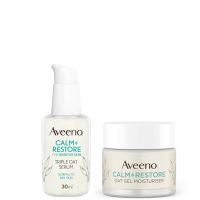 aveeno face calm and restore 24hr hydration duo