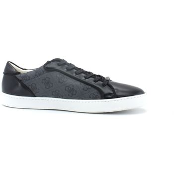 Guess Deportivas Moda Sneaker Loghi Printed Black Coal FM5LEZFAL12 para hombre