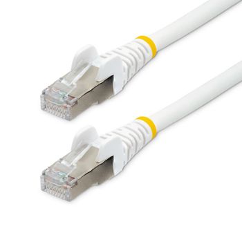 Cable Ethernet StarTech.com 1,5m Cat6a S/FTP LSZH 10GbE PoE++ 100W RJ-45 Blanco