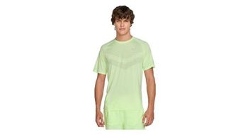 Maillot de manga corta nike  strong dri fit adv  strong  stride amarillo  hombre